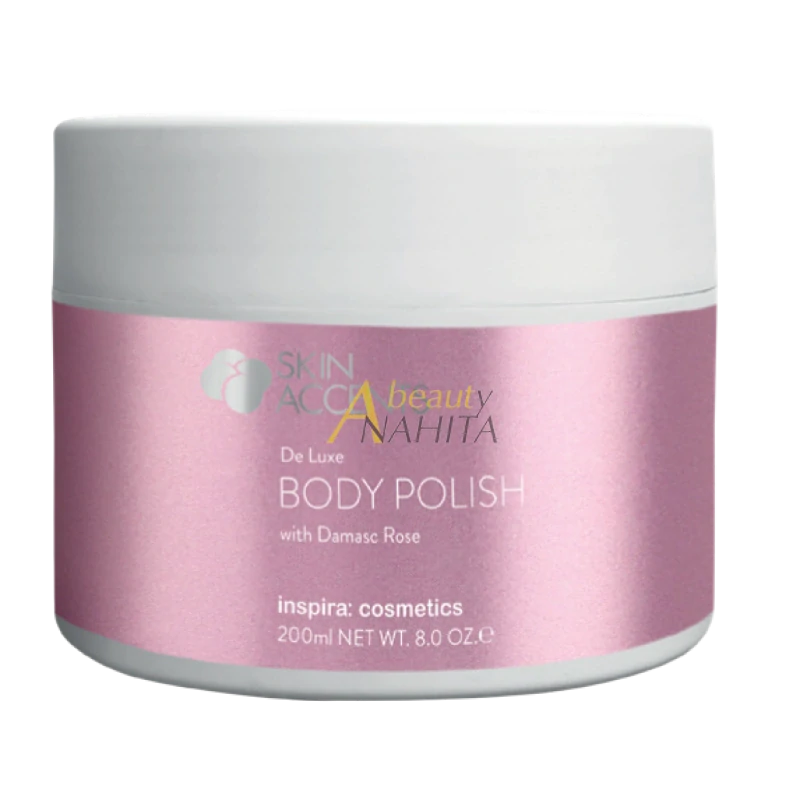 Luxusní tělový peeling s damašskou růží 200ml