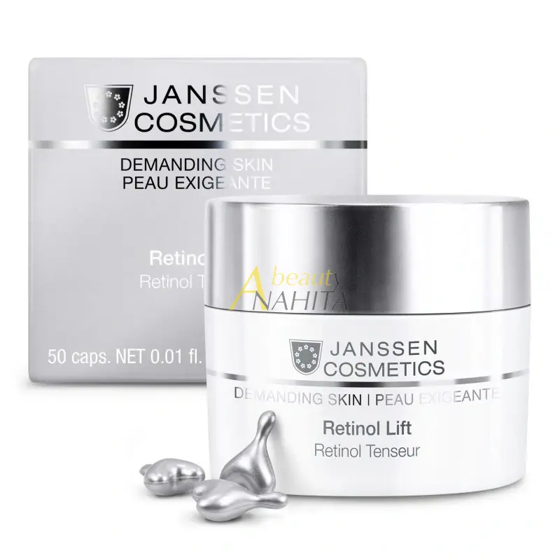 Kapsuly s retinolem pro regeneraci kůže Janssen cosmetics 50 kapslí