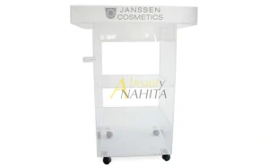 Akrylátový kosmetický stolek