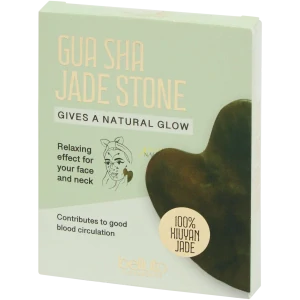 Gua Sha 100% Xiuyan Jade kámen na obličej Belluto