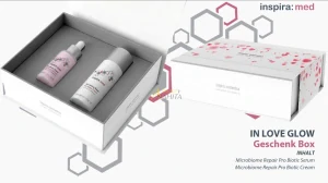 Zklidňující sada pro podporu kožního mikrobiomu INSPIRA (50 ml + 30 ml)