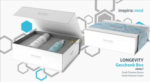 INSPIRA Longevity omlazující sada pro prodloužení mladistvého vzhledu (50 ml + 30 ml)