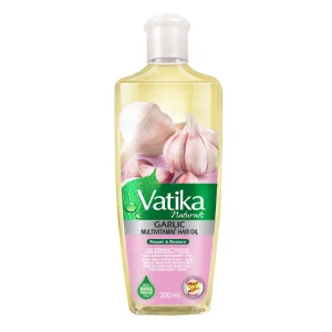 Česnekový multivitaminový vlasový olej Vatika Naturals 200ml