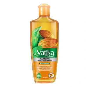 Mandlový multivitaminový vlasový olej Vatika Naturals 200ml